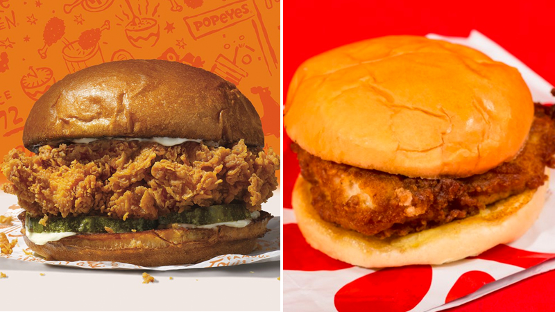 Popeyes and Chick-fil-A Chicken Sandwich Feud