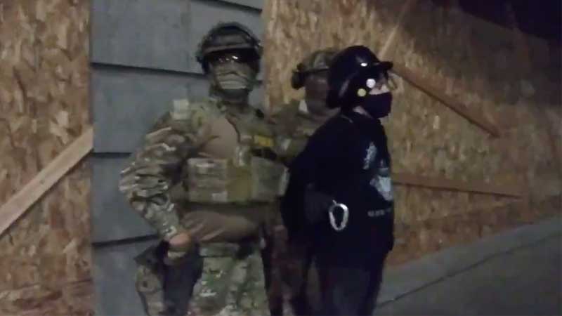 Portland Protest Unidentified Federal Authorities Intervention Meme Template