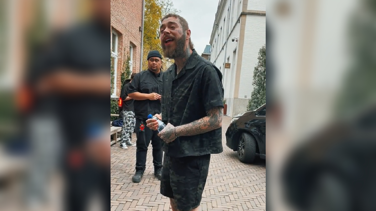 Post Malone "Hell Yeah, Man, Congratulations"