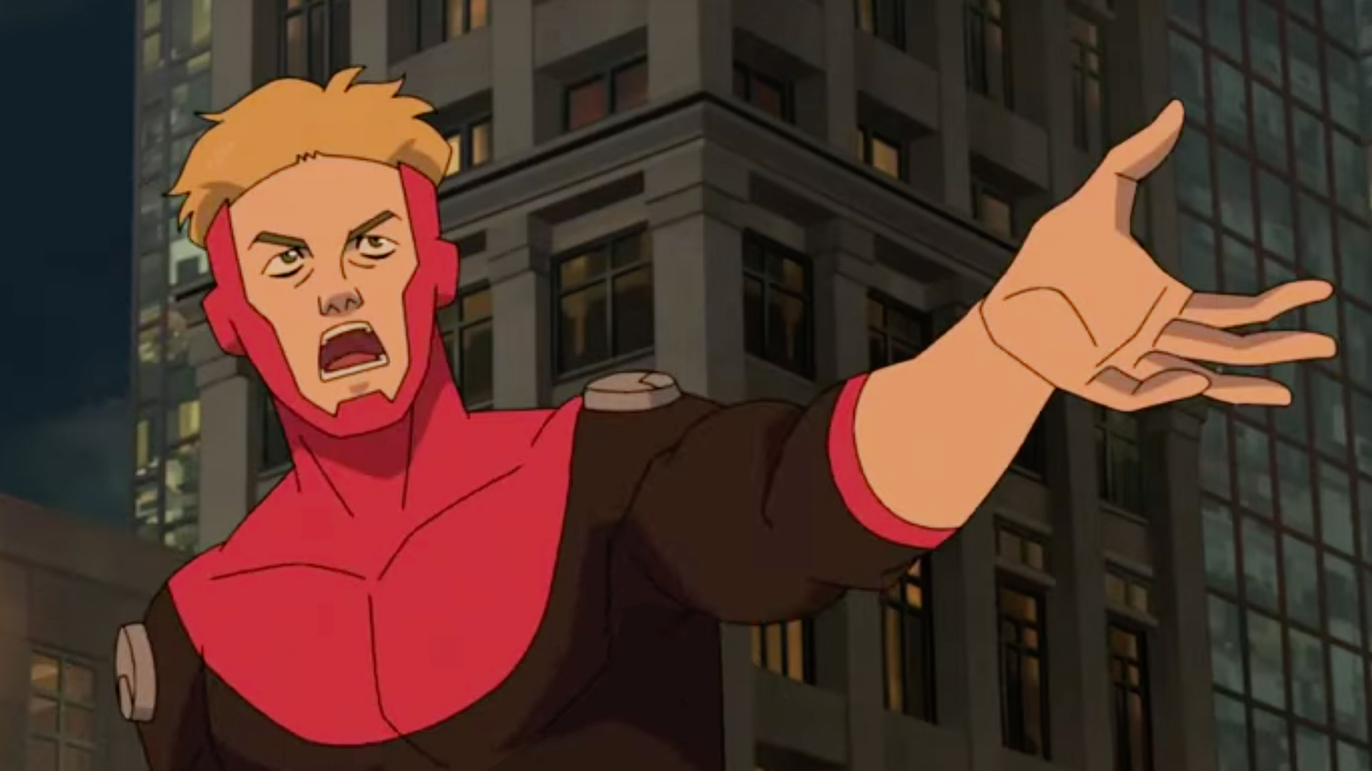 Powerplex Speech Invincible Title Card Meme Template