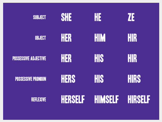 Preferred Pronouns