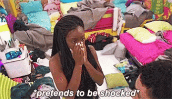 Pretends To Be Shocked