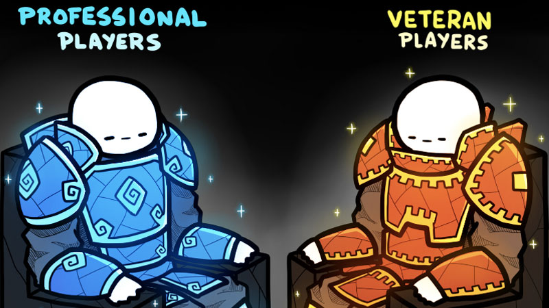 Professional Players vs. Veteran Players