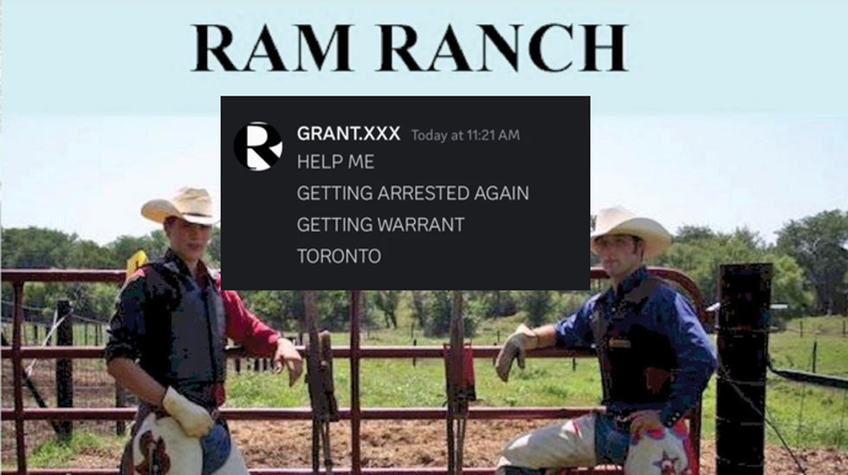"Ram Ranch Guy" Grant MacDonald Incestuous Relationship With Nephew Arrest Rumor Meme Template