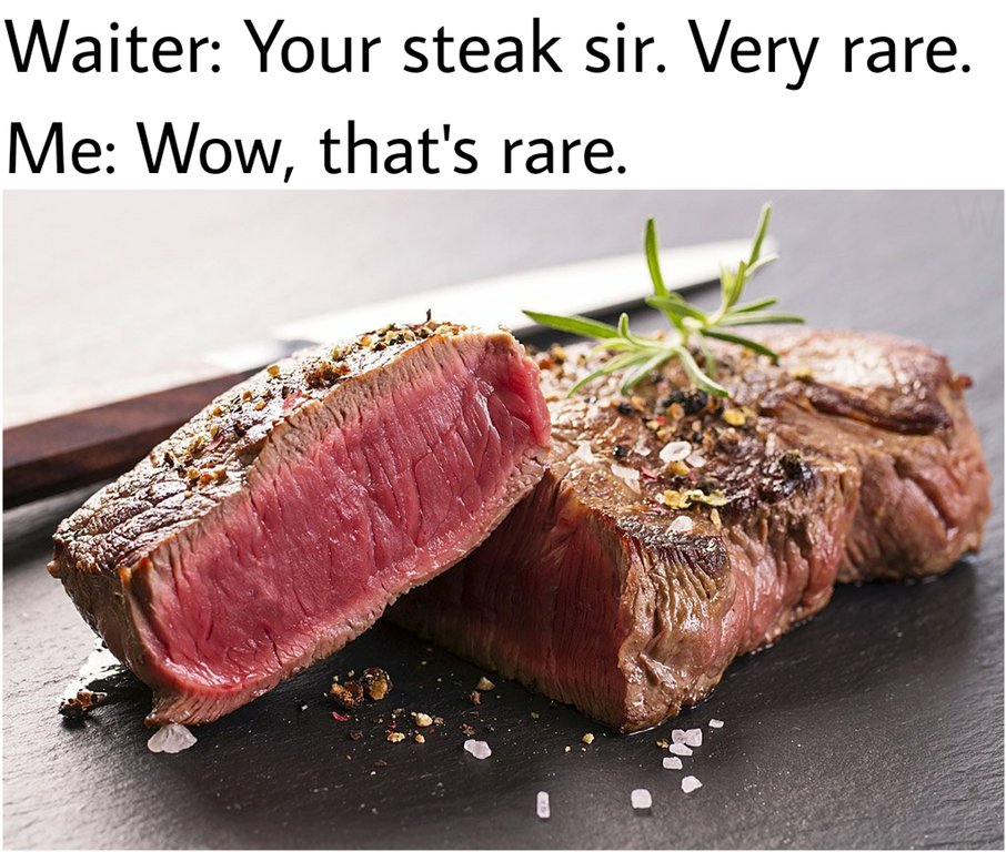 Rare Steak