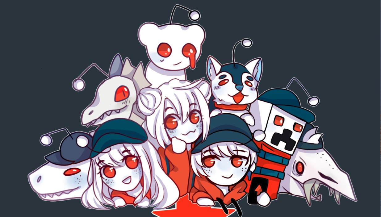 Reddit-chan / Snooette Meme Template