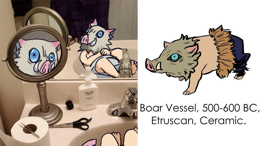 #RedrawInosuke Meme Template