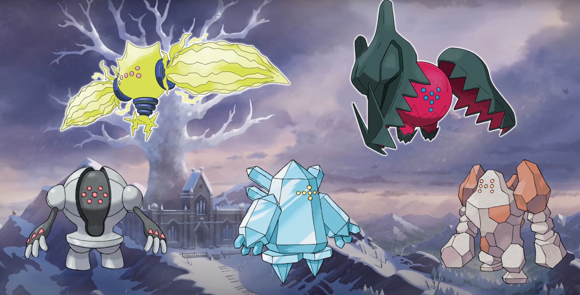 Regi Pokémon Meme Template