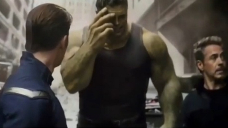 Regretful Hulk Meme Template
