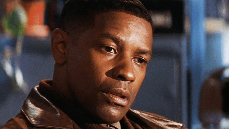 Relieved Denzel Washington Meme Template