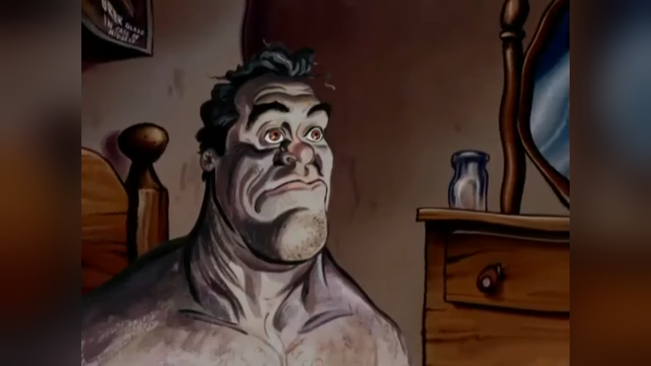 Ren & Stimpy Waking Up Scene