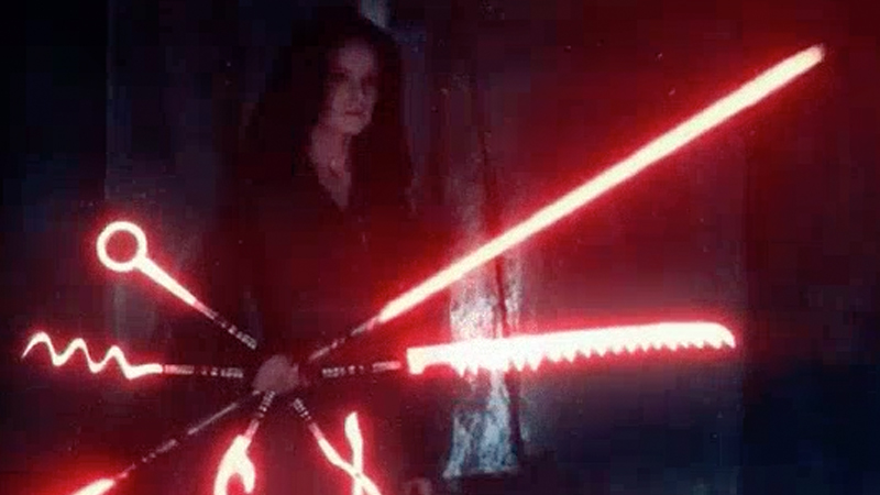Rey's Folding Lightsaber Meme Template