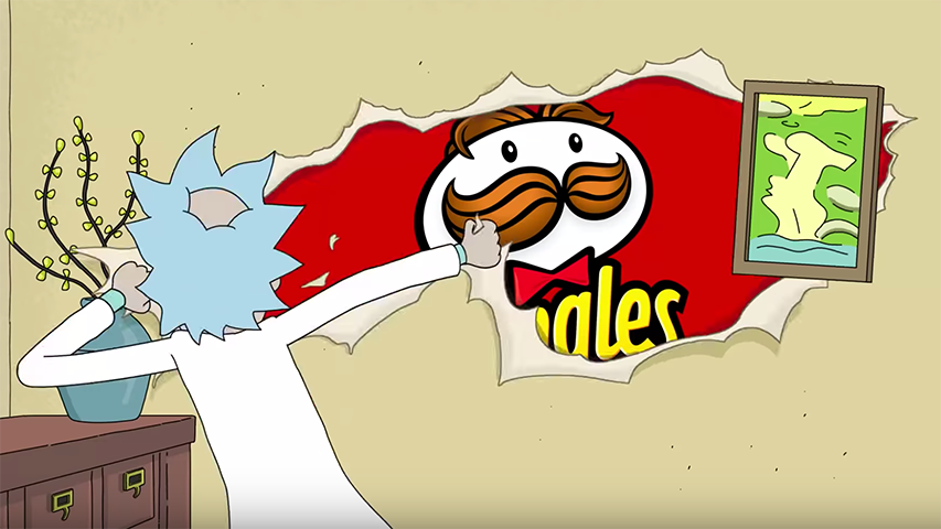 Rick Rips the Wallpaper