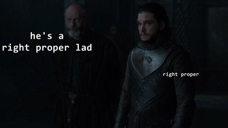 Right Proper Lad Meme Template