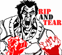 Rip and Tear Meme Template
