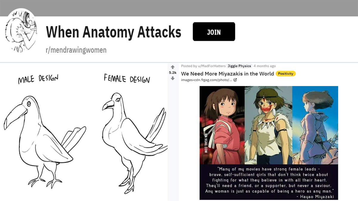 /r/Mendrawingwomen Meme Template