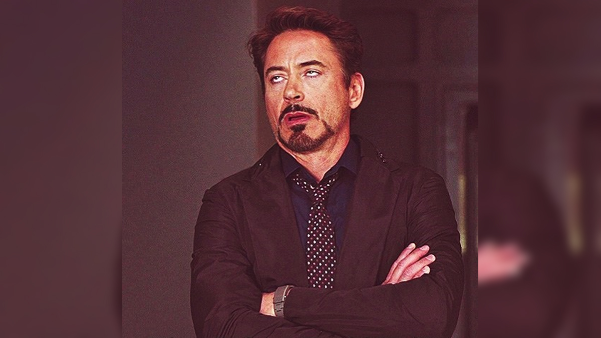 Robert Downey Jr. Eye Roll
