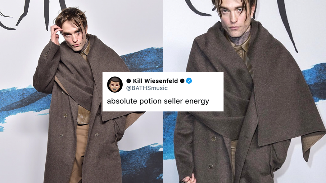 Robert Pattinson Potion Seller Meme Template