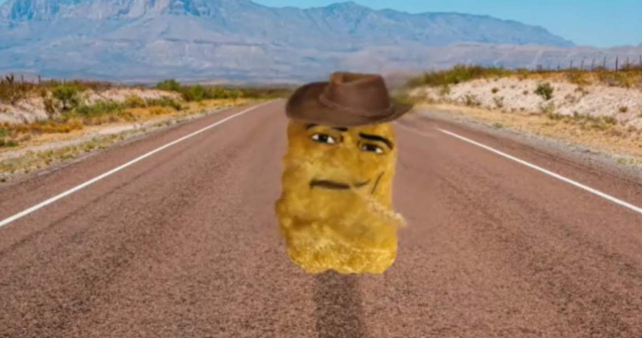 Roblox Chicken Nugget / Gegagedigedagedago Meme Template