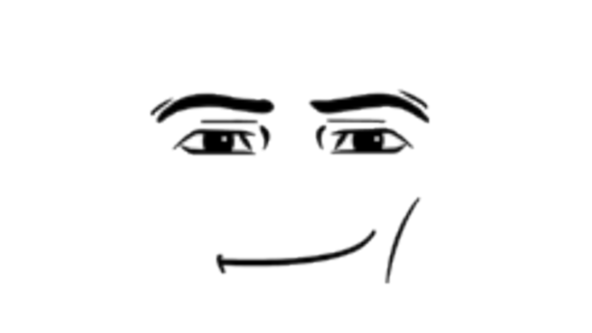 Roblox Man Face Meme Template