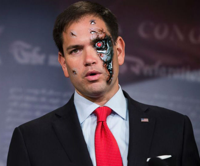 Rubio Robot Meme Template