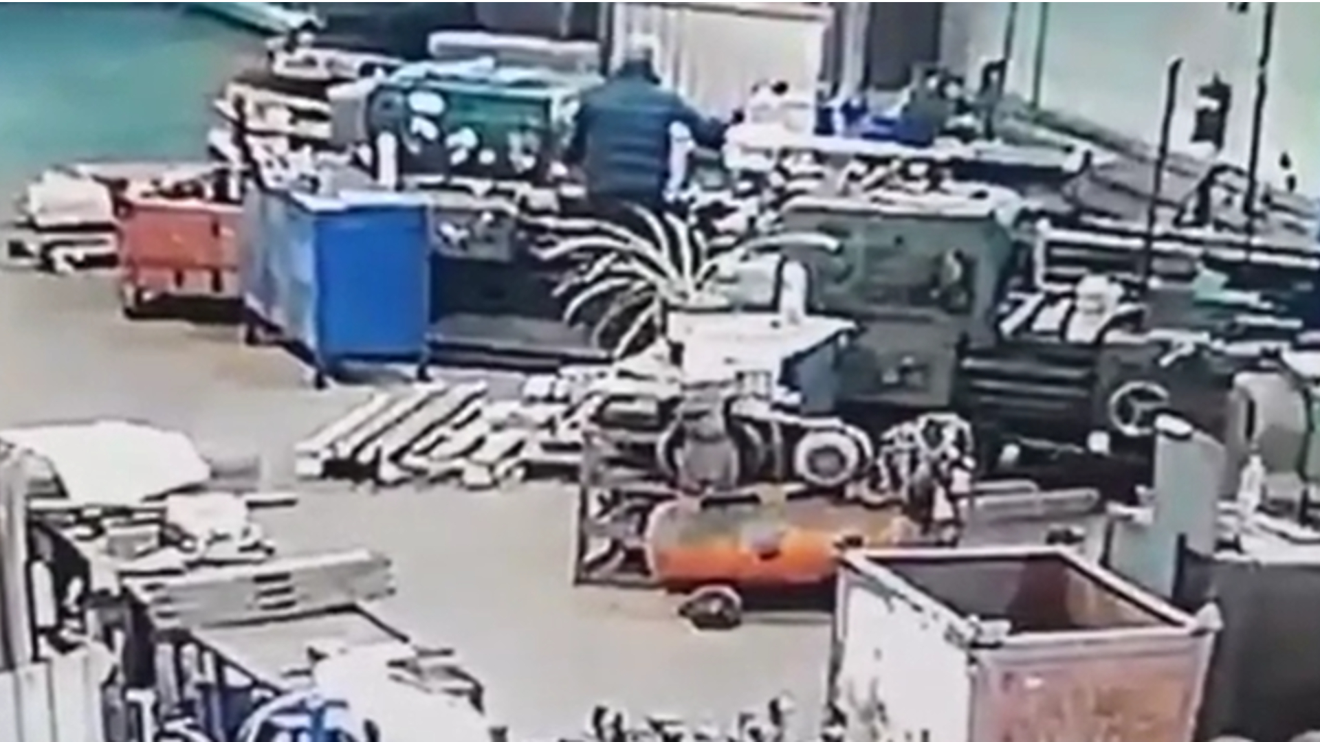 Russian Lathe Accident