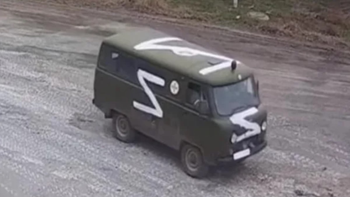 Russian Z Military Symbol Meme Template