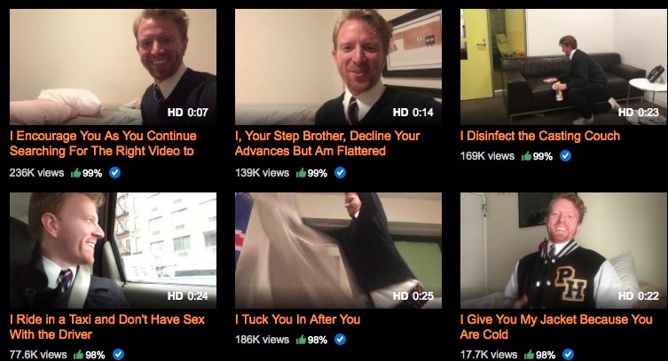 Ryan Creamer's Pornhub Channel Meme Template