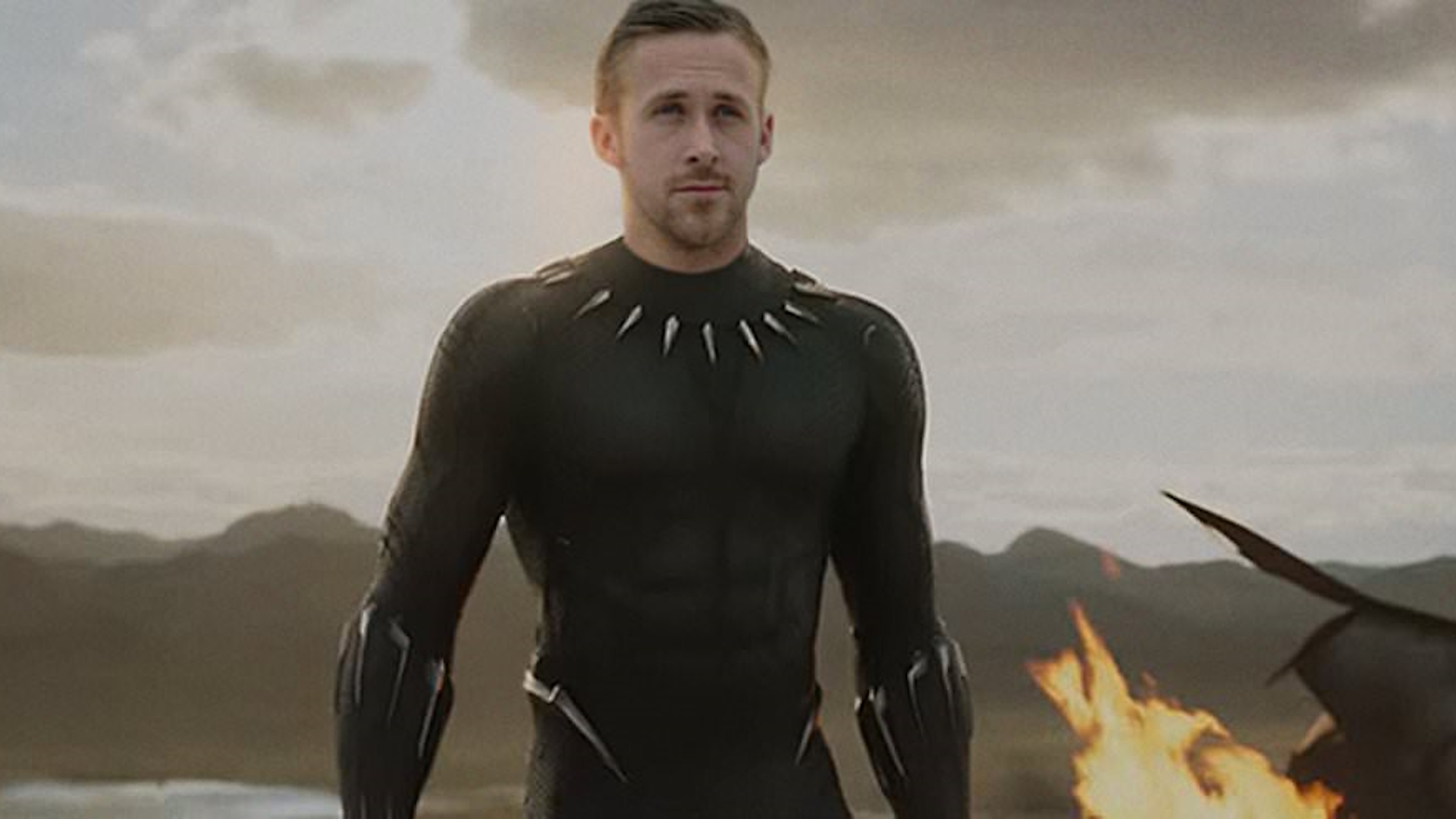 Ryan Gosling as Black Panther Meme Template