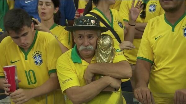 Sad Brazilian Fan Meme Template