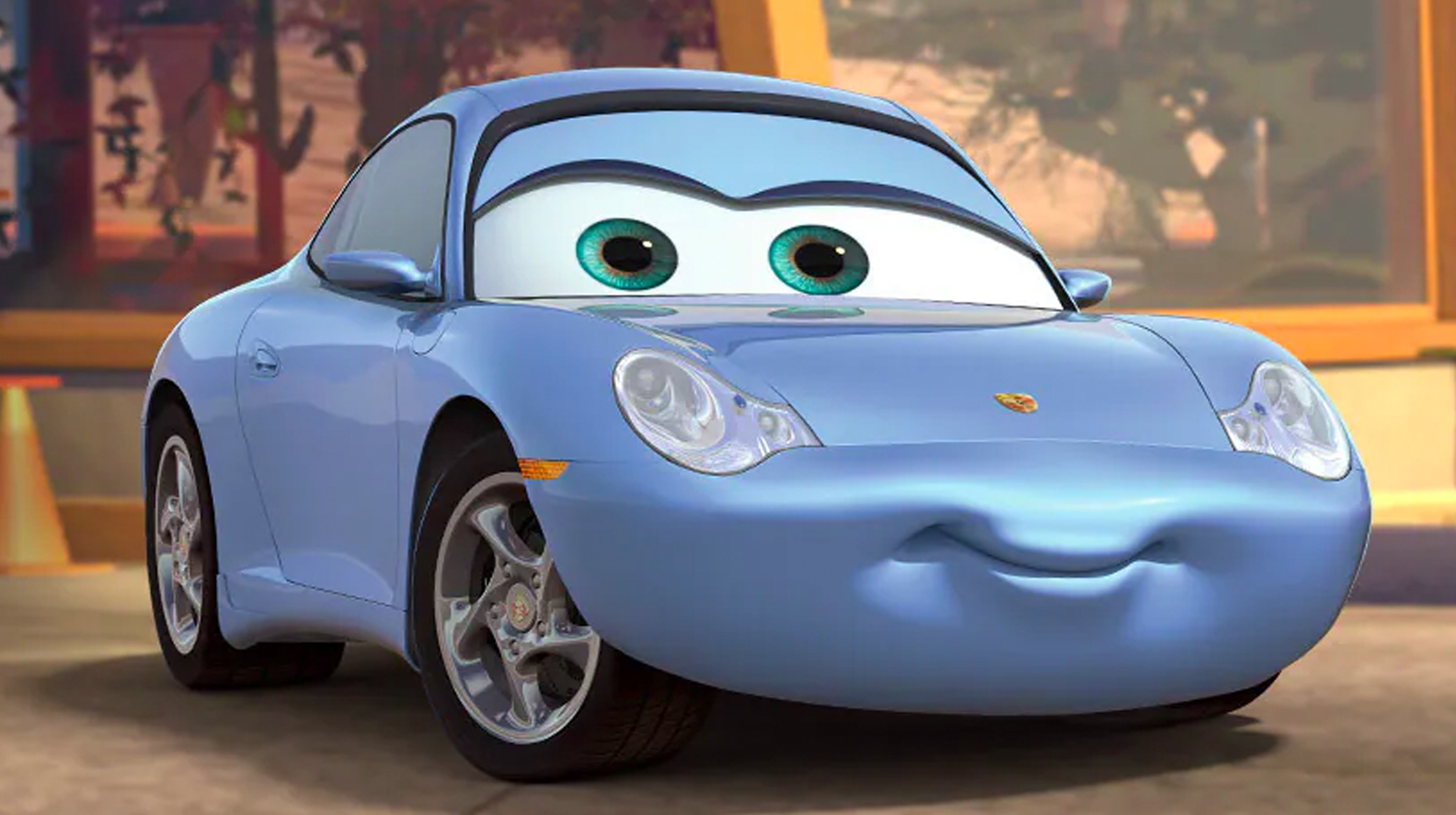 Sally Carrera (Cars) / Cussy Meme Template