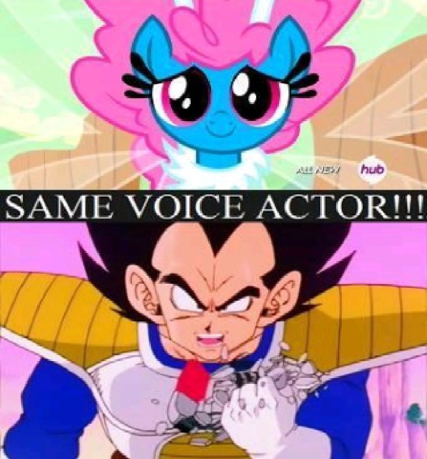 Same Voice Actor Meme Template