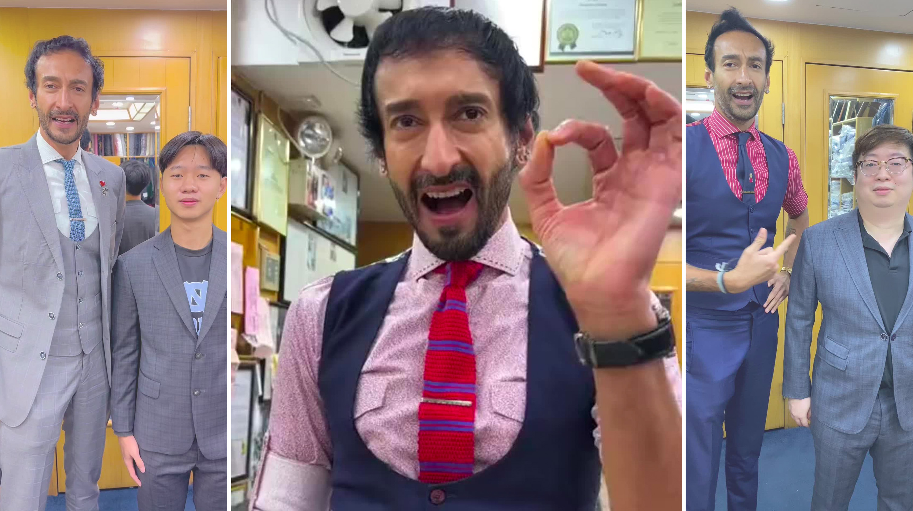 Sam's Tailor / Samstailor / Roshan Melwani Meme Template