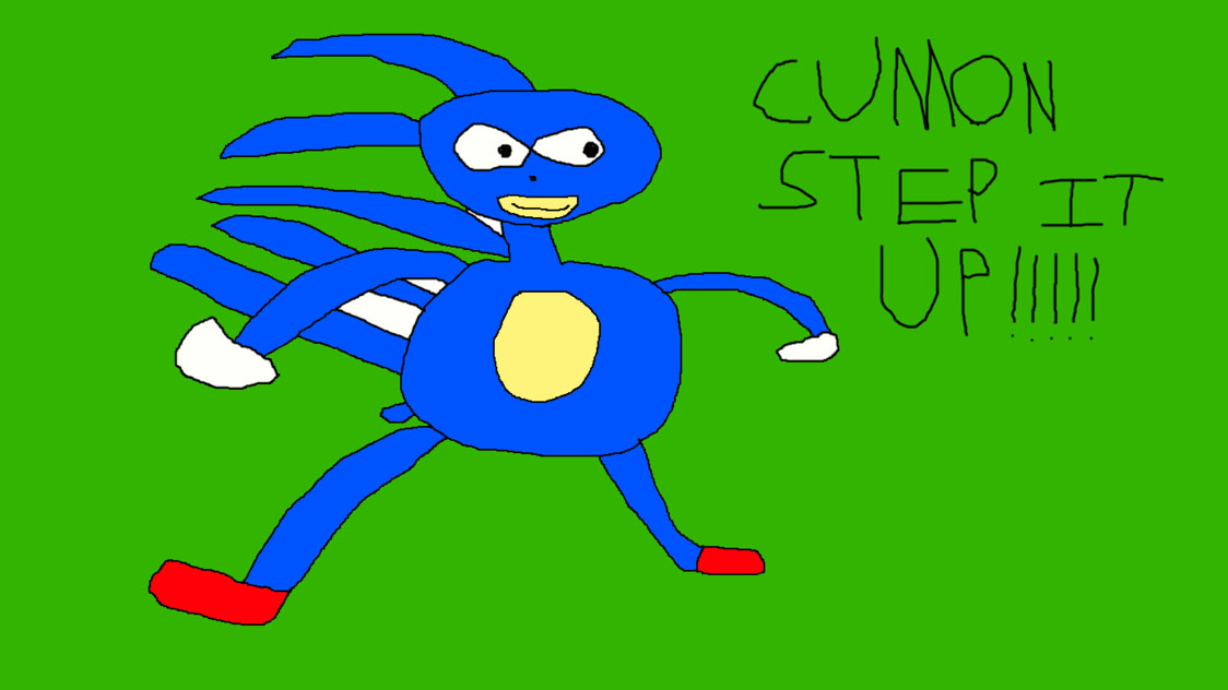 Sanic Hegehog Meme Template