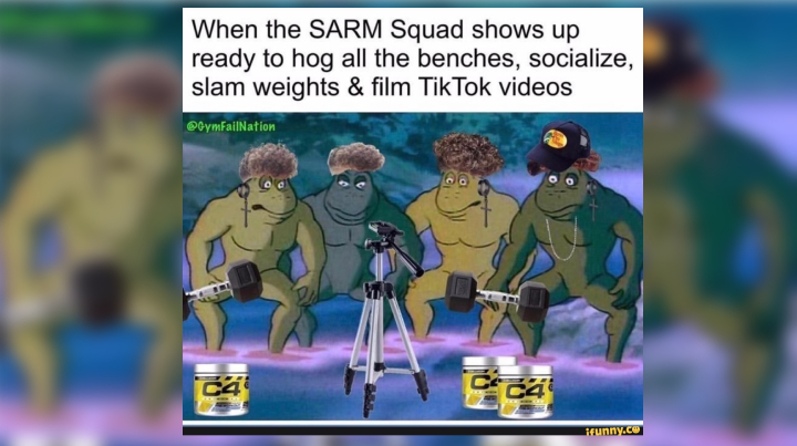 SARM Goblin Meme Template