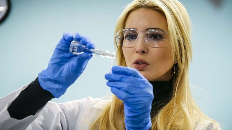 Scientist Ivanka Trump Meme Template