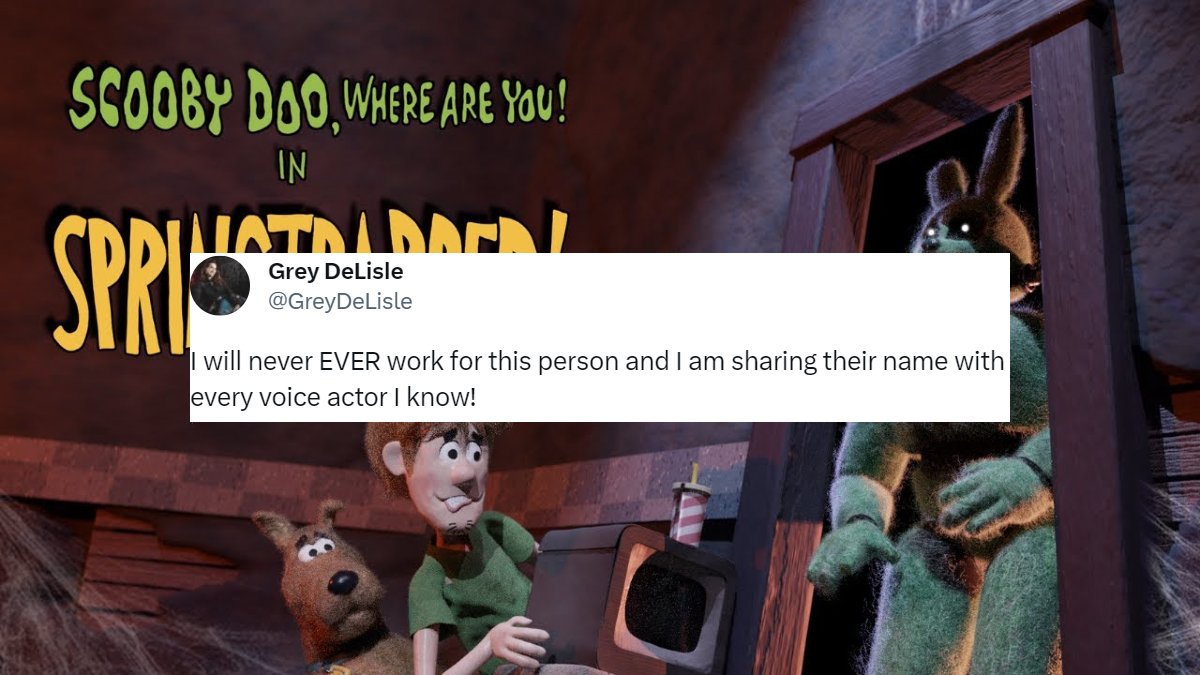 Scooby-Doo Springtrapped AI Voice Controversy