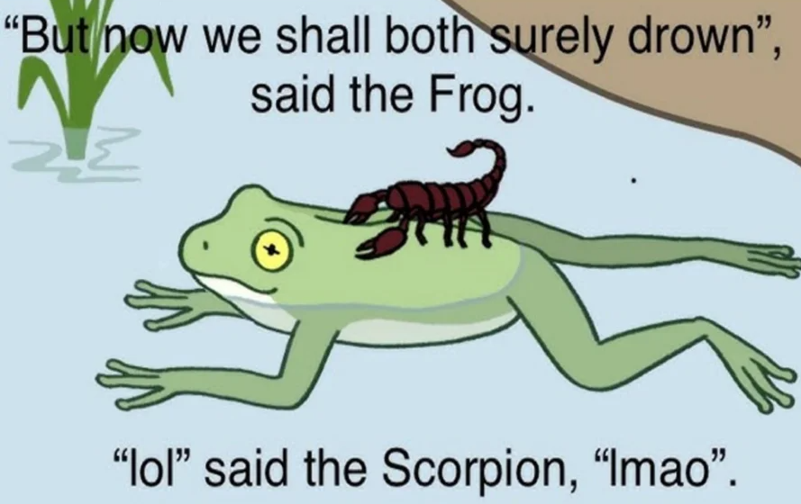 Scorpion and Frog
