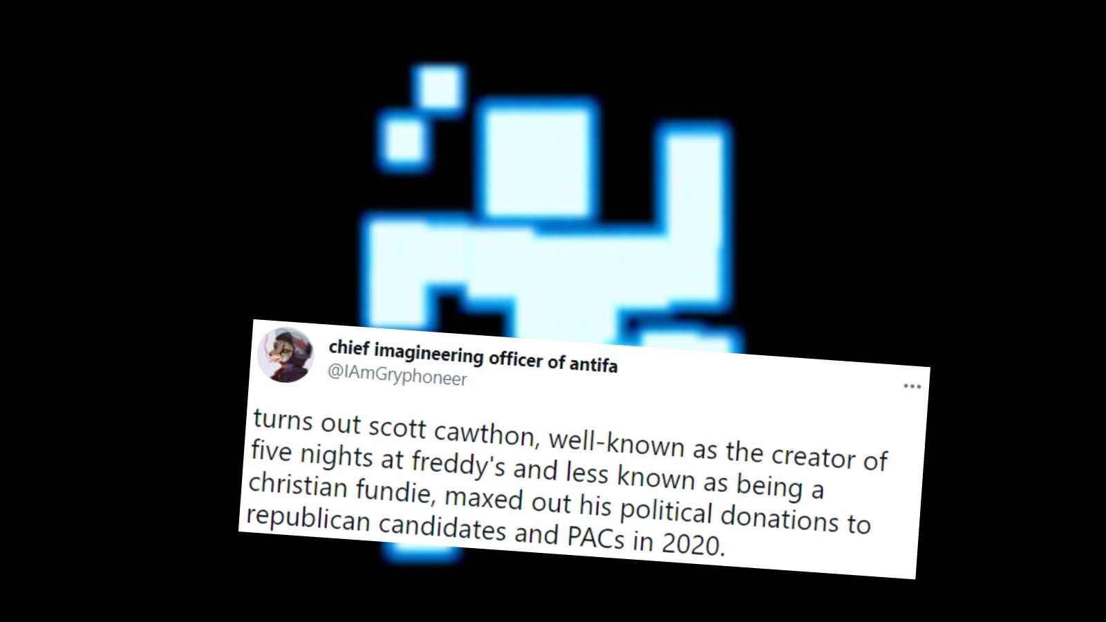 Scott Cawthon Republican Candidates Donations Controversy
