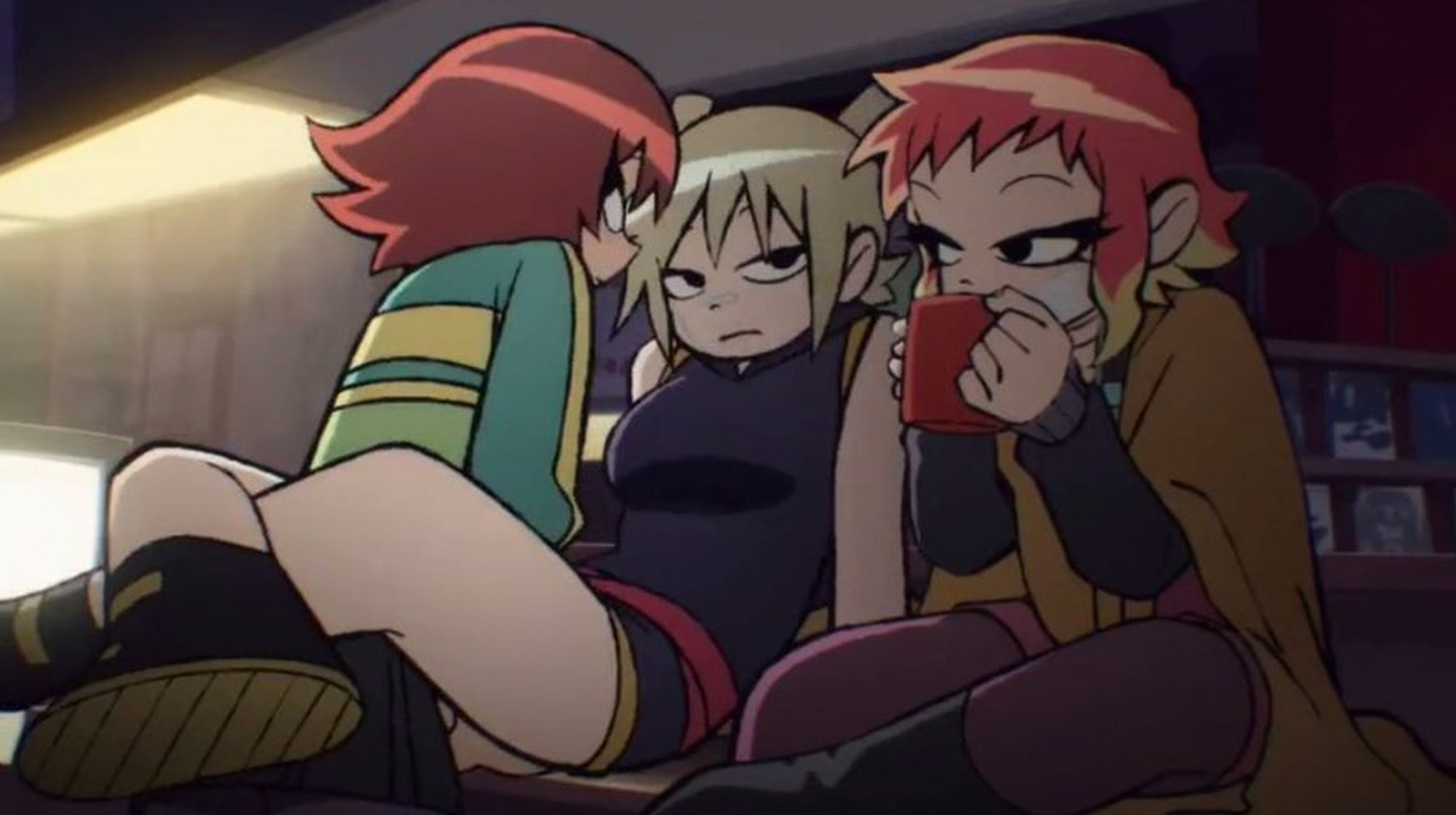 Scott Pilgrim Yuri / Ramona and Roxie Kiss