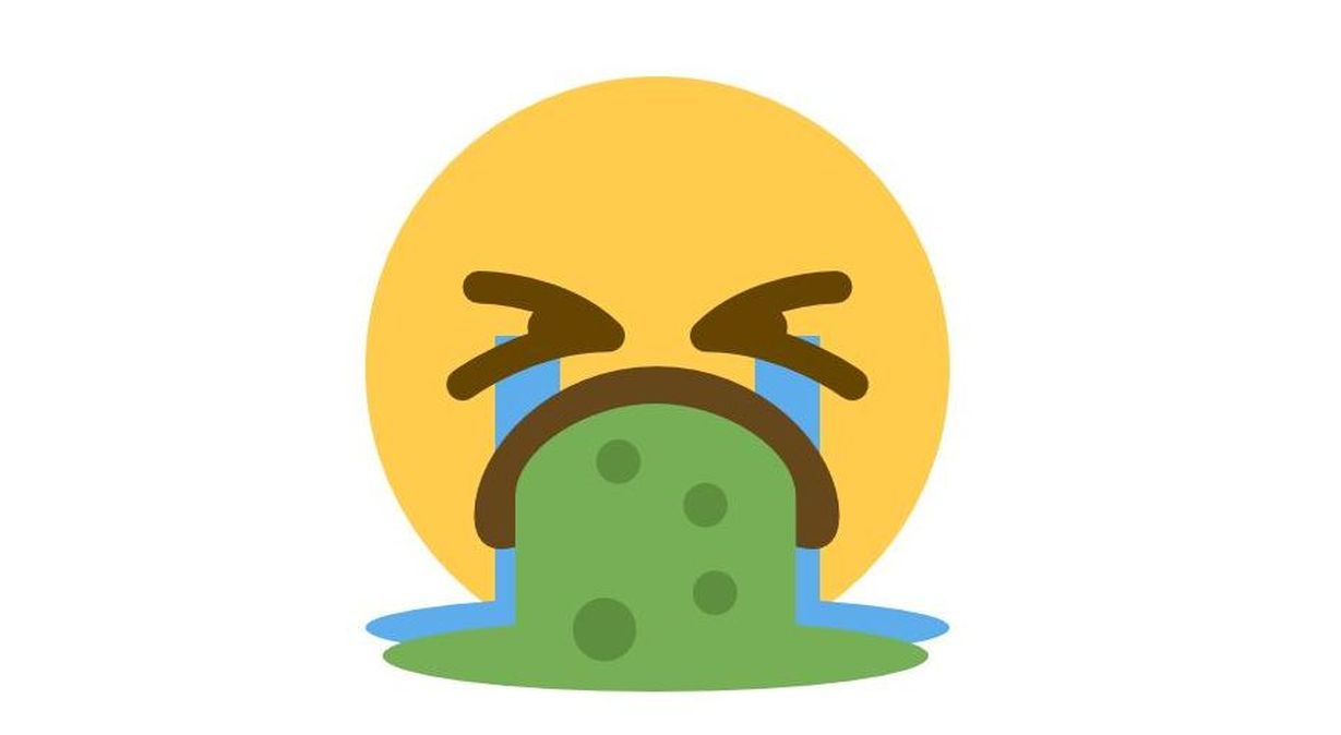 Screaming, Crying, Throwing Up Meme Template