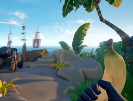 Sea of Thieves Unpeeled Banana Meme Template