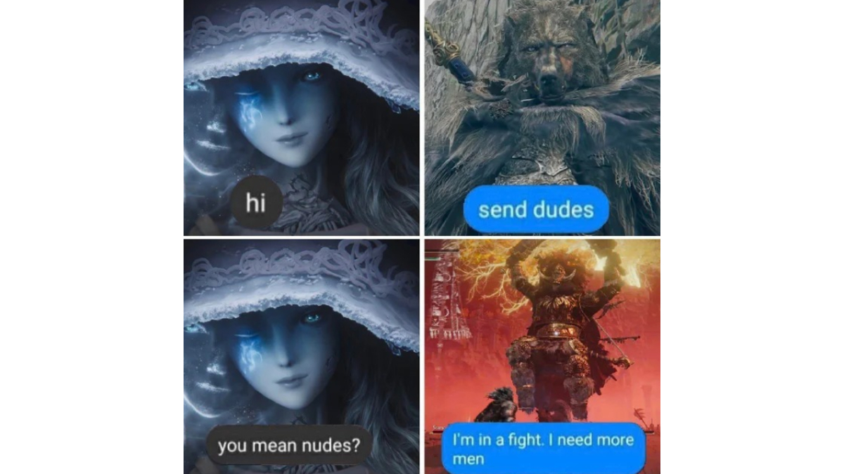 Send Dudes Meme Template