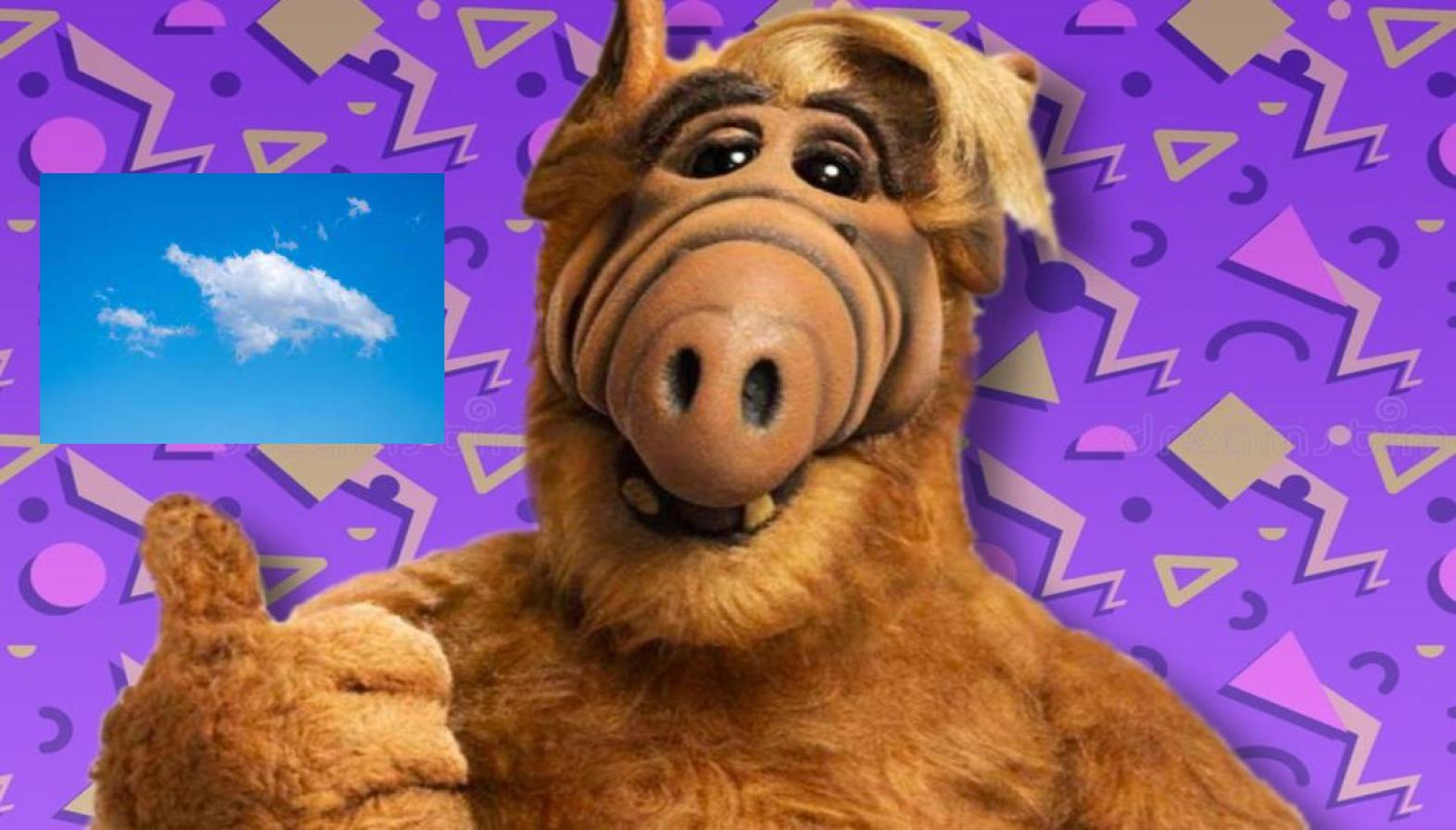 Sensual Alf Meme Template