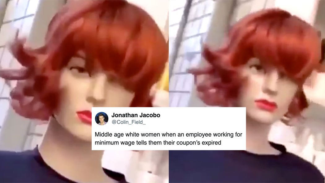 Shaking Mannequin Head