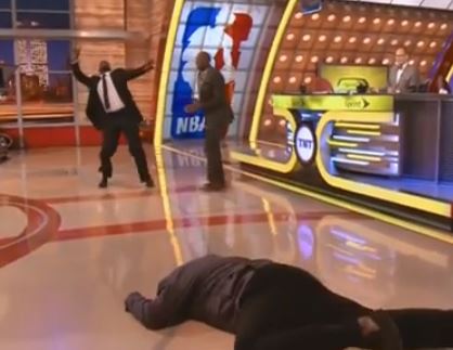 Shaquille O'Neal's Epic Fall Meme Template