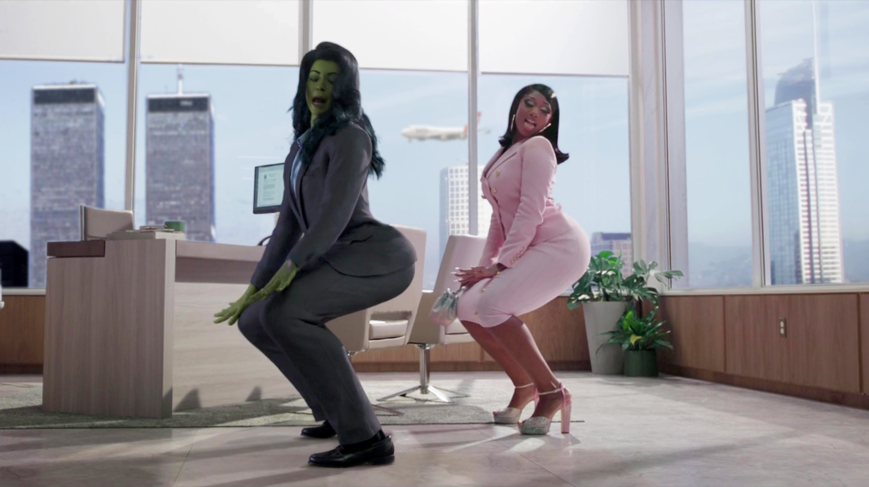 She-Hulk Twerking With Megan Thee Stallion