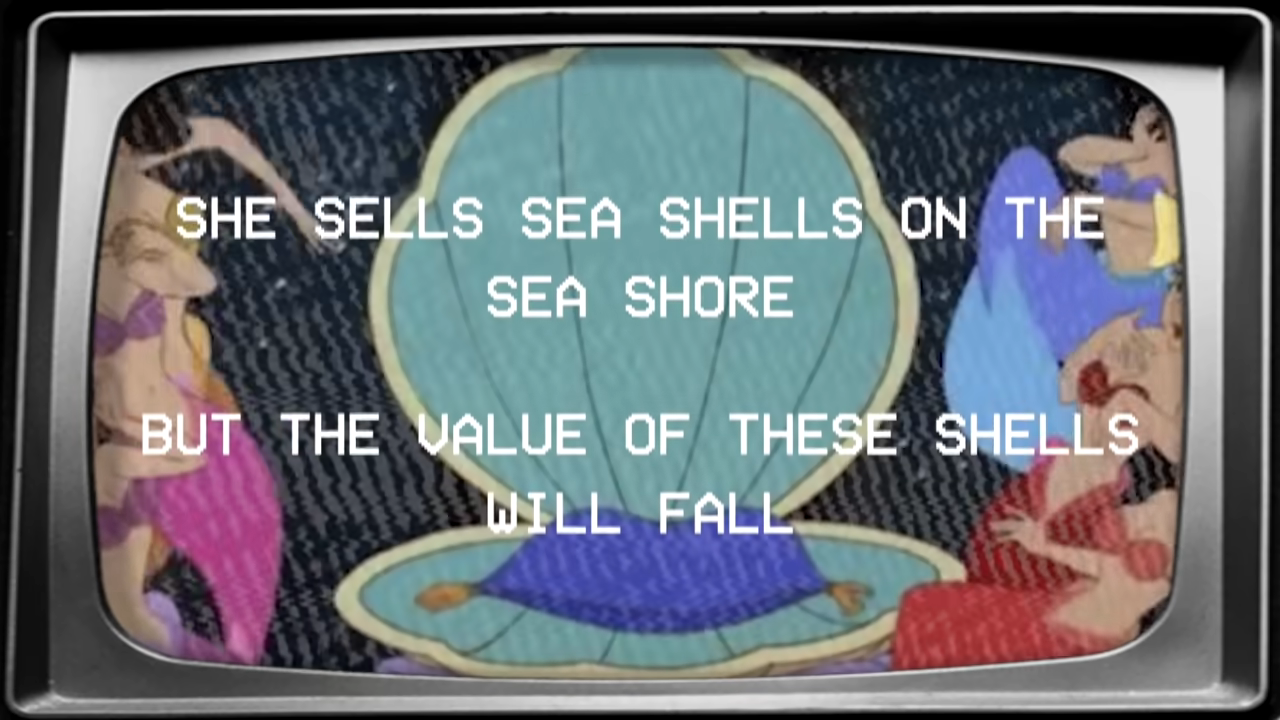 She Sells Seashells on the Sea Shore Meme Template