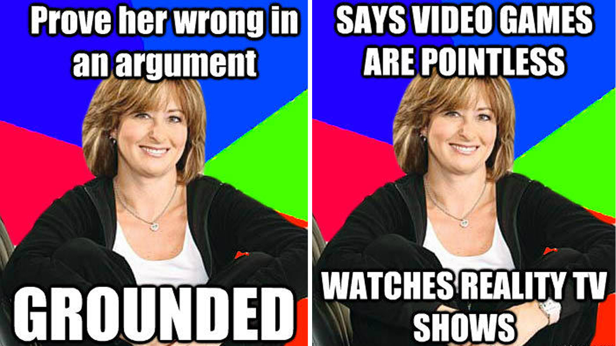 Sheltering Suburban Mom Meme Template