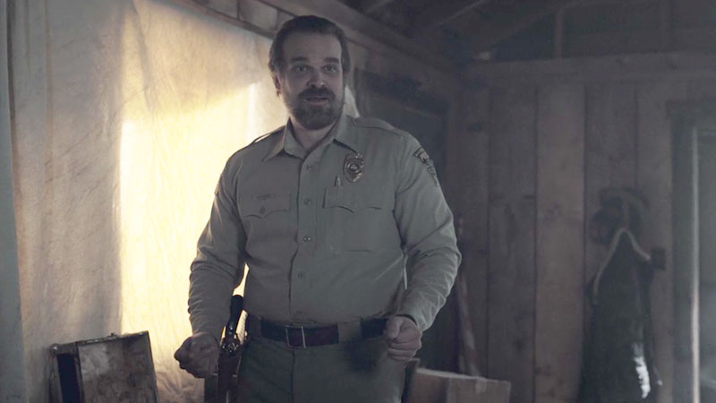 Sheriff Hopper Dancing